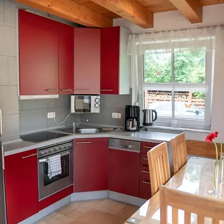 Schwedenhaus Rhoen Mit Sauna Appartamento Hilders